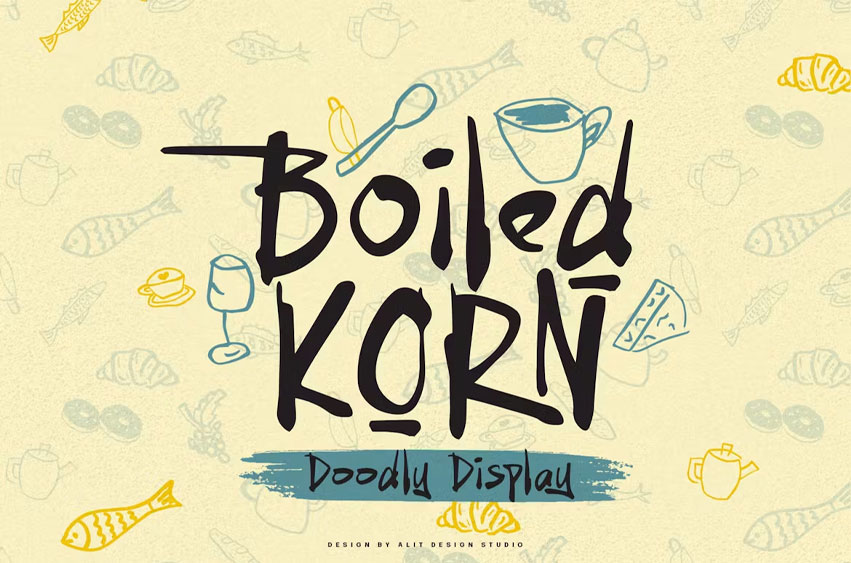 Boiled Korn Font