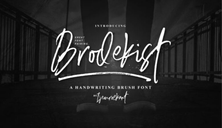 Brodekist Font