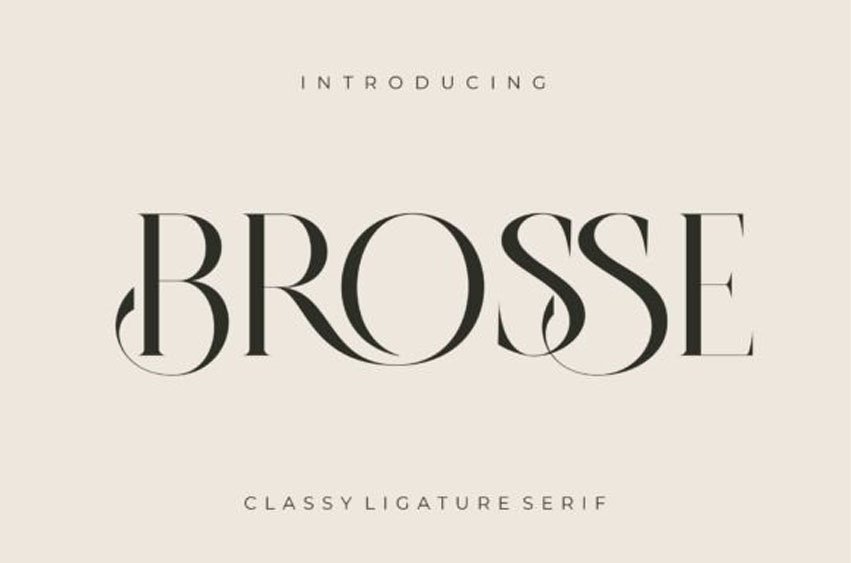 Brosse Font