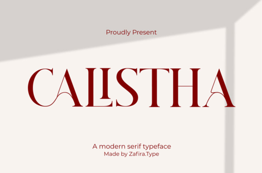 Calistha Font