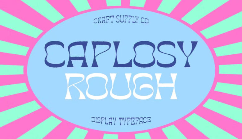 Caplosy Rough Font