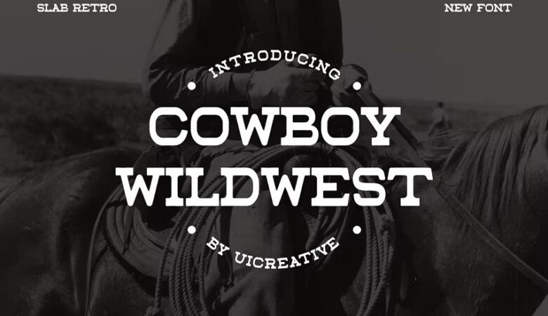 Cowboy Wildwest Font