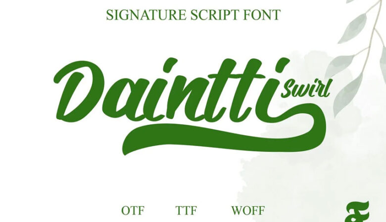 Daintti Font