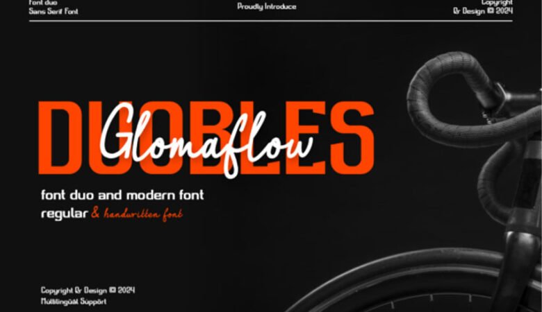 Duobles Glomaflow Font