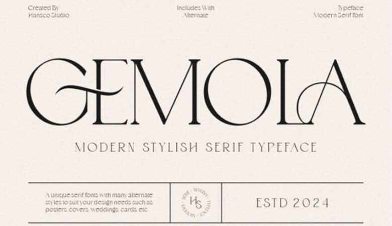 Gemola Font