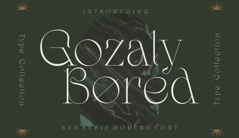 Gozaly Bored Font