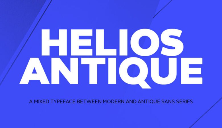 Helios Antique Font