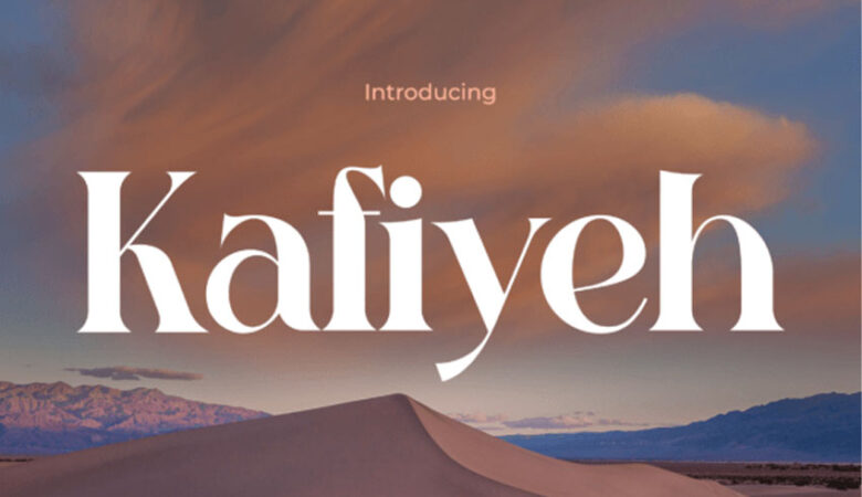 Kafiyeh Font