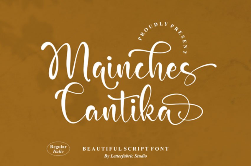 Mainches Cantika Font
