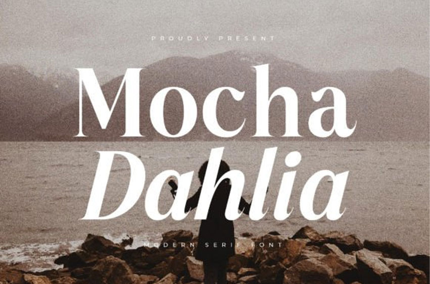 Mocha Dahlia Font