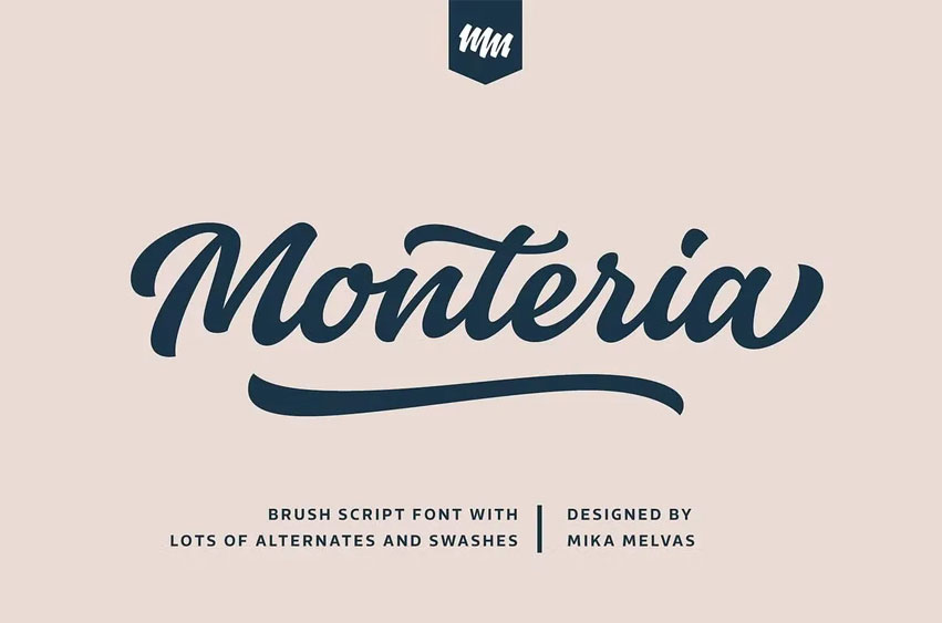 Monteria Font