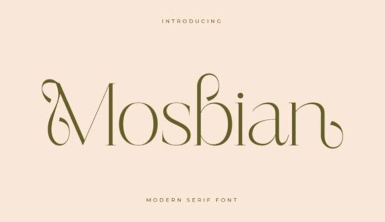 Mosbian Font