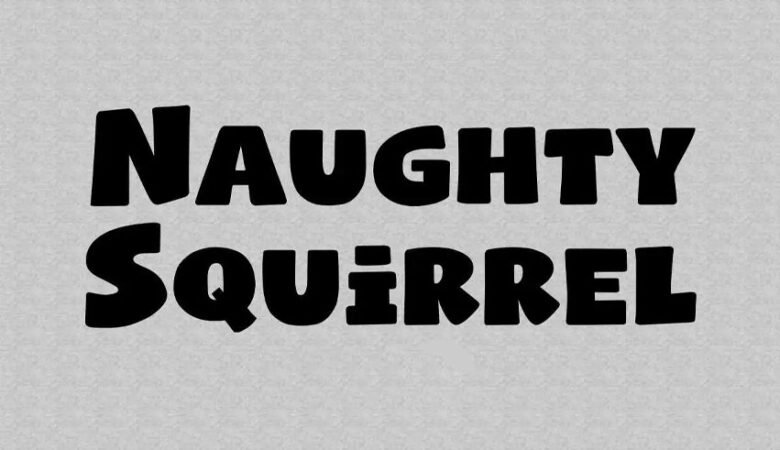 Naughty Squirrel Font