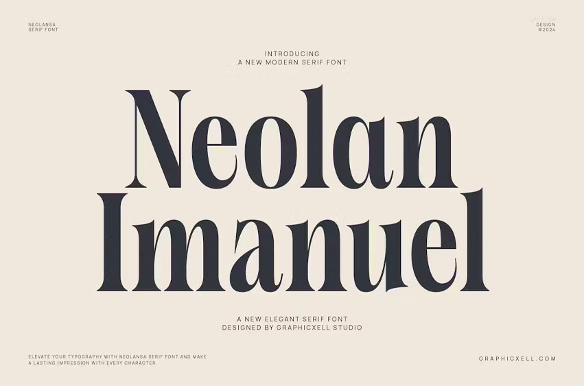 Neolan Imanuel Font