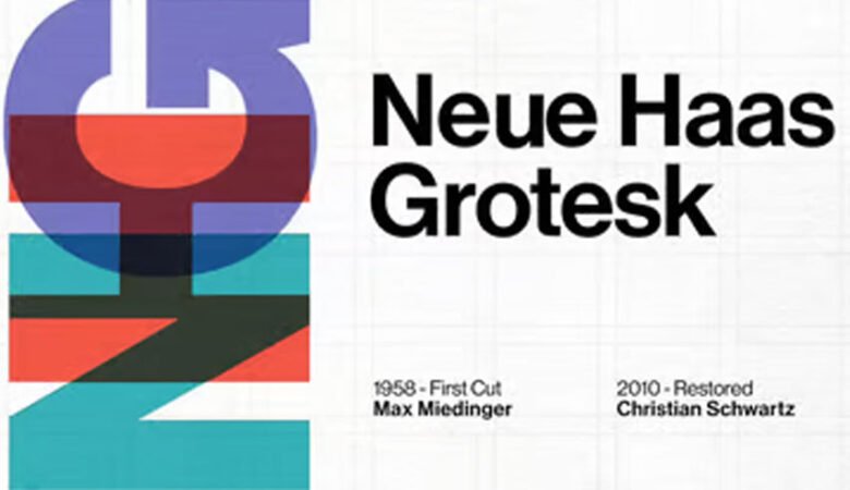 Neue Haas Grotesk Font