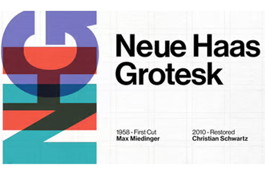 Neue Haas Grotesk Font