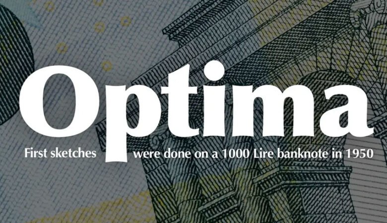 Optima Font