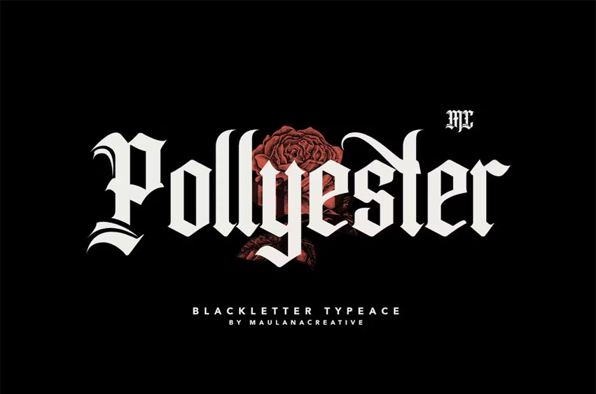 Pollyester Font