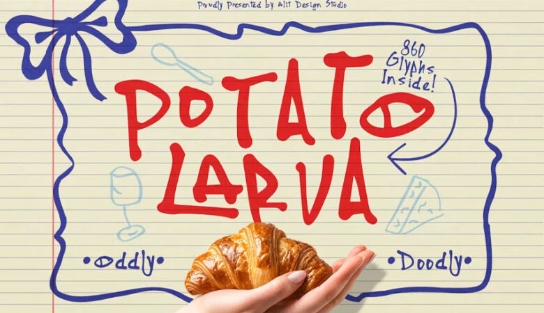 Potato Larva Font