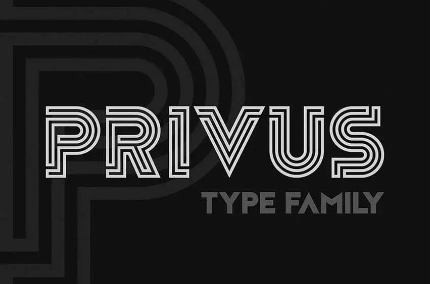 Privus Font