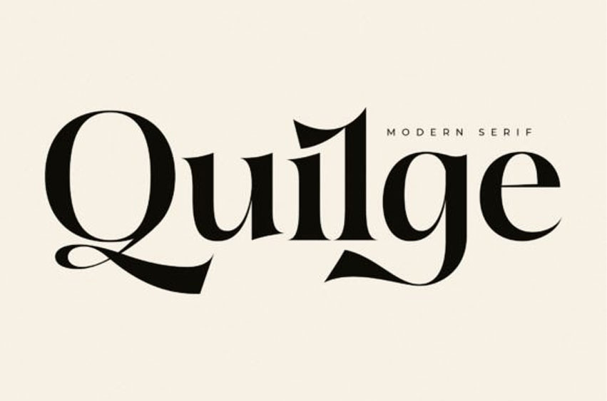 Quilge Font