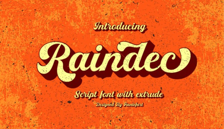 Raindec Font