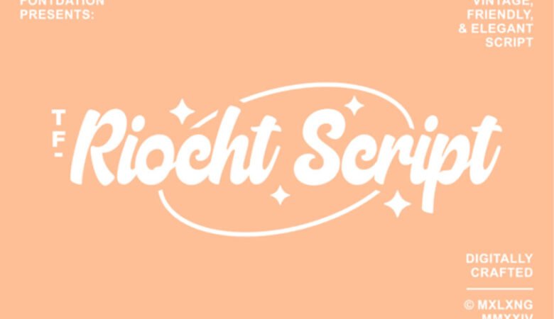 Riocht Script Font