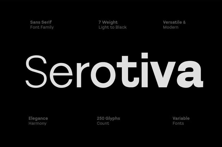 Serotiva Font