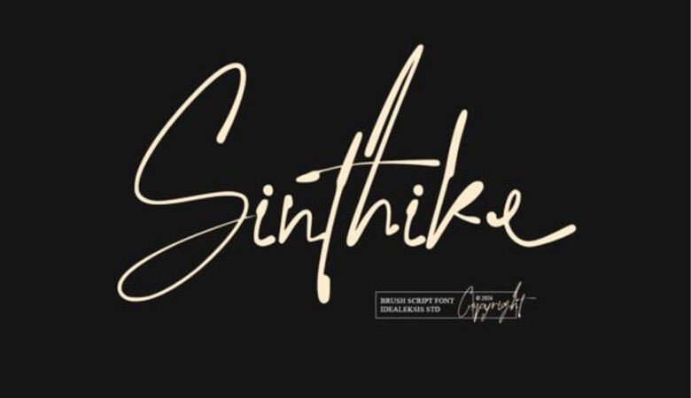 Sinthike Font