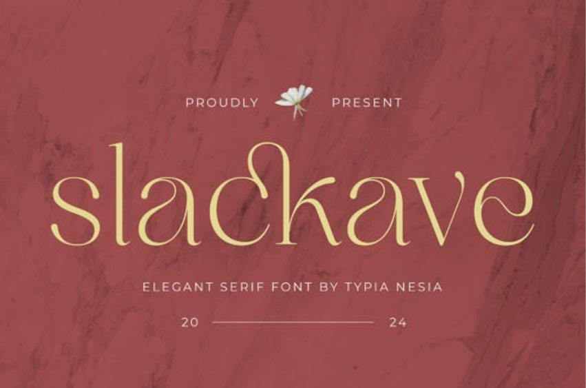 Slackave Font