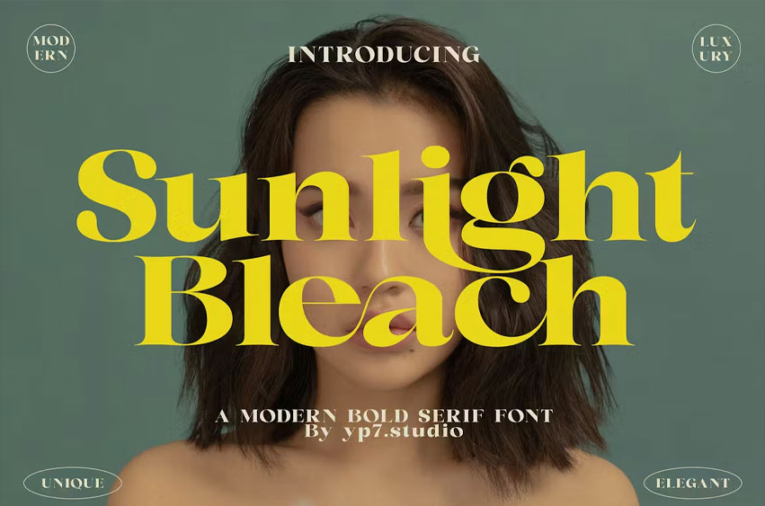 Sunlight Bleach Font