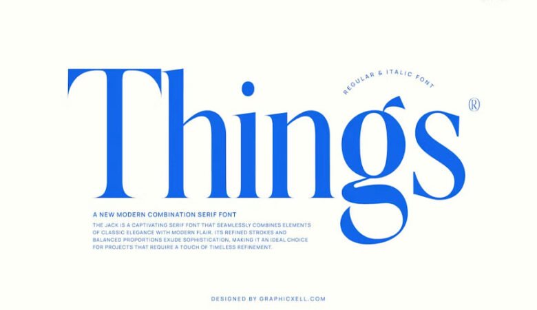 Things Font