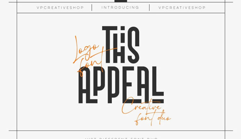 This Appeal Font
