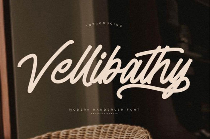 Vellibathy Font