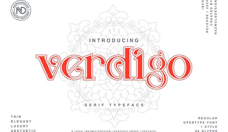 Verdigo Font