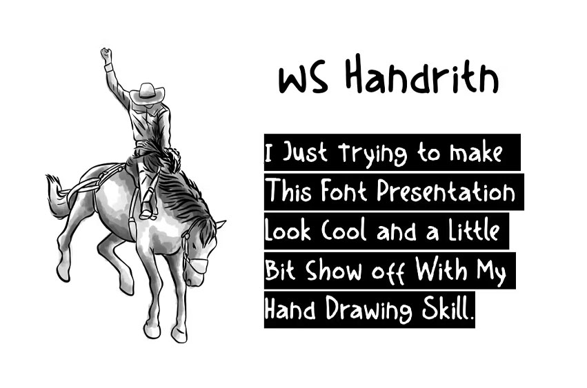 WS Handritn Font