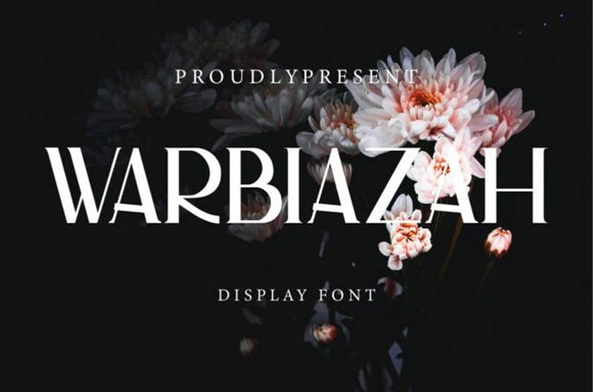 Warbiazah Font