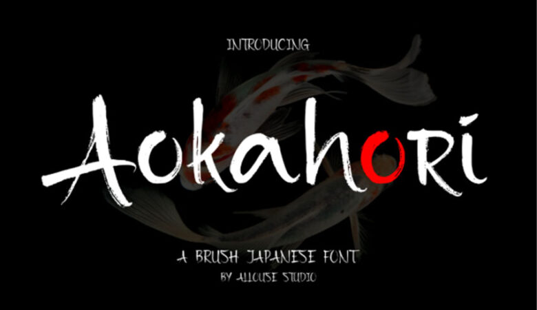 Aokahori Font
