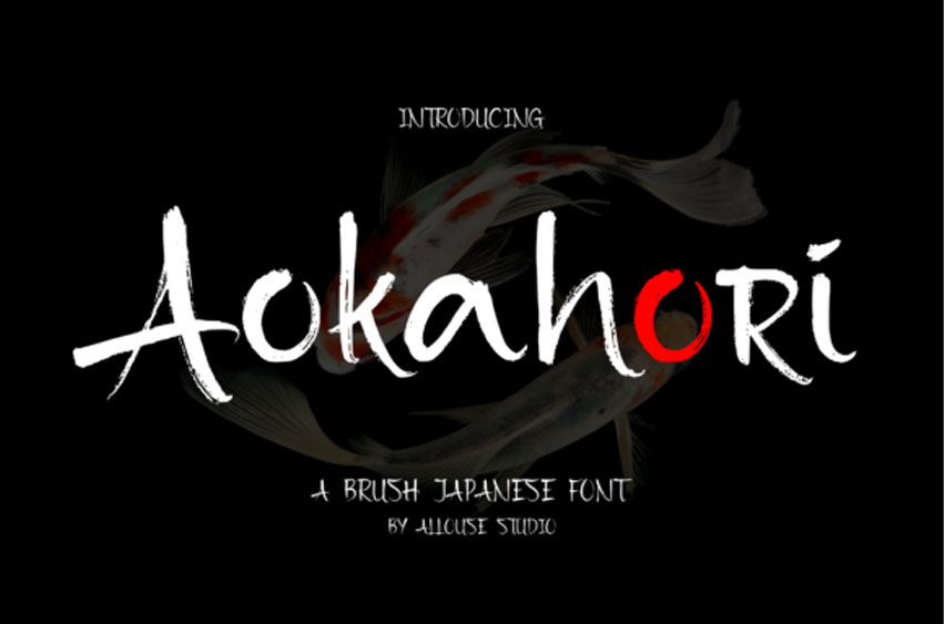 Aokahori Font