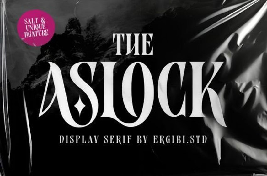 Aslock Font