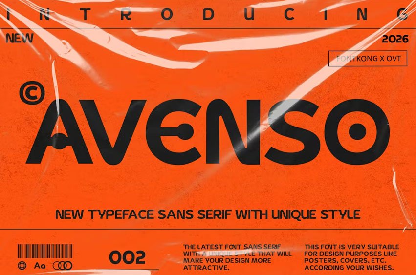 Avenso Font