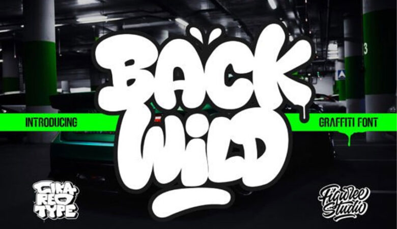 Back Wild Font