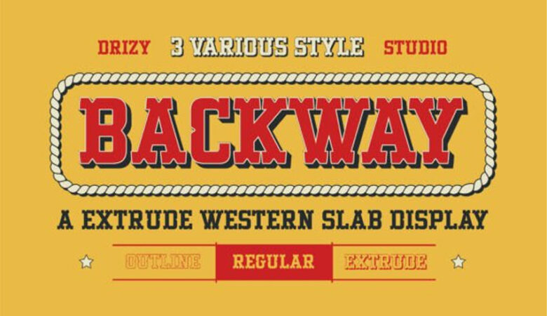 Backway Font