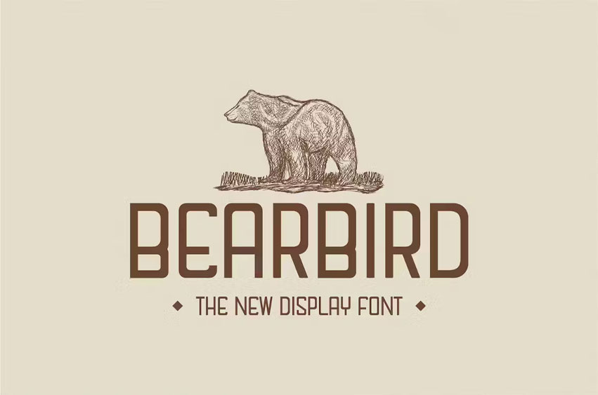 Bearbird Font