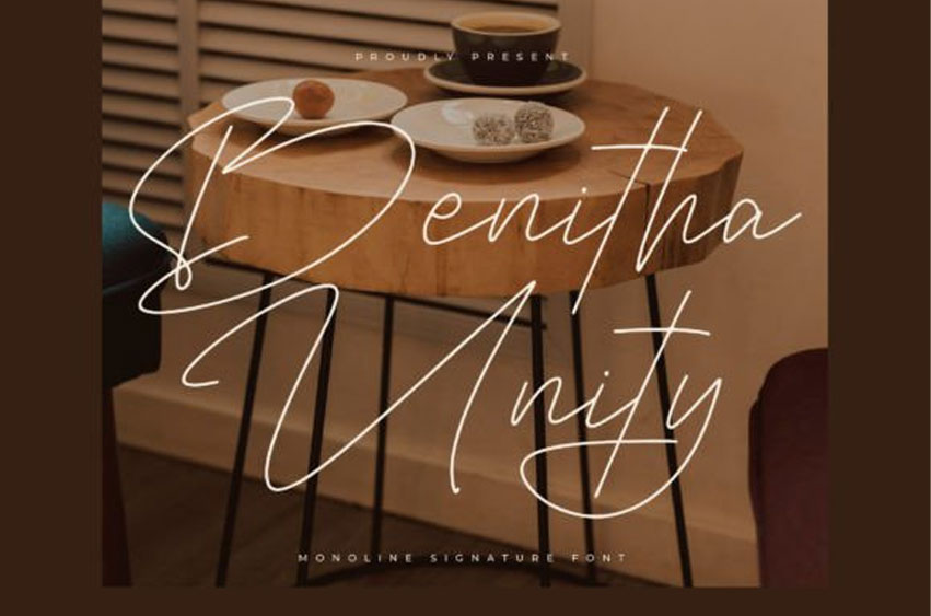 Benitha Unity Font