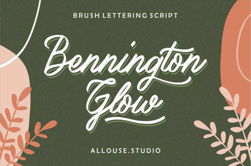 Bennington Glow Font