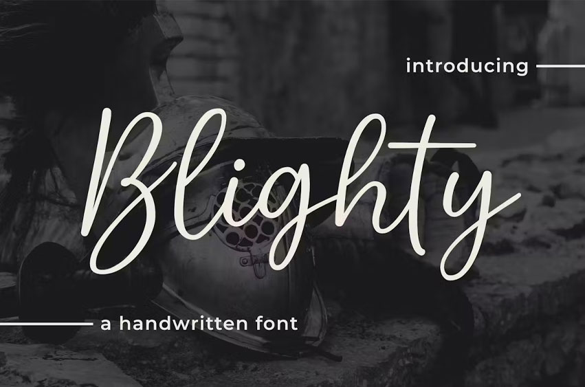 Blighty Font