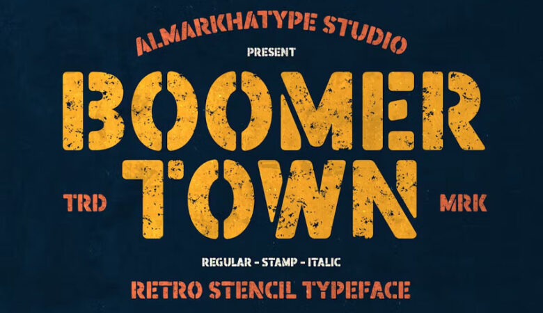 Boomer Town Font