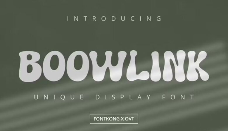 Boowlink Font