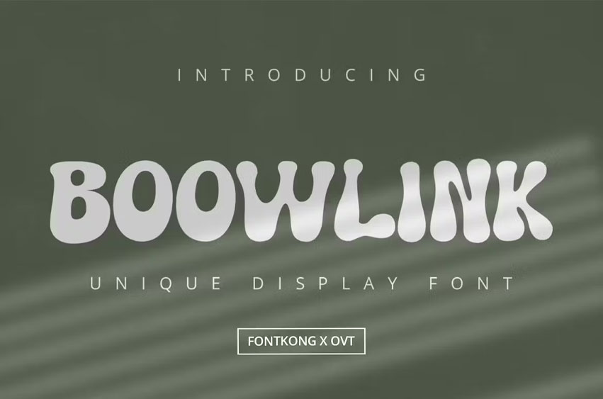 Boowlink Font